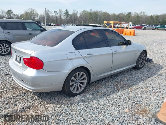 2011 BMW 3 Series 328i with VIN WBAPH7G59BNN05247, listed as a IAAI auction lot 41806543 with 174,944 mi miles. Bid and sale history available at carsss.com. Image 4.