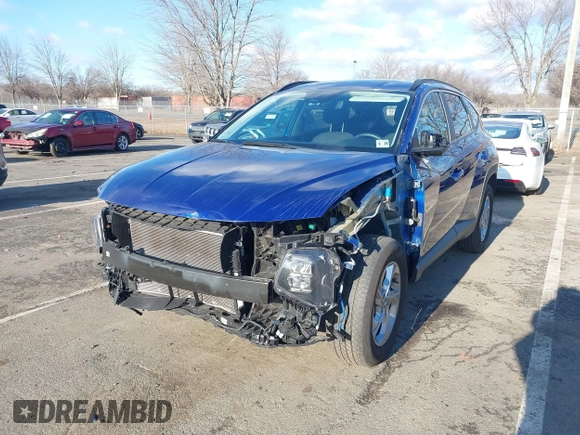 2024 Hyundai Tucson SEL with VIN 5NMJBCDE5RH295244, listed as a IAAI auction lot 41574782 with 26,731 mi miles. Bid and sale history available at carsss.com. Image 6.