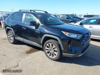 2019 Toyota RAV4 Limited with VIN JTMN1RFV5KD506624, listed as a IAAI auction lot 41657432 with 93,416 mi miles. Bid and sale history available at carsss.com. Image 1.