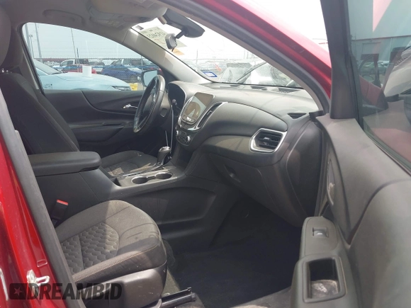 2020 Chevrolet Equinox LT with VIN 3GNAXKEV4LS616675, listed as a IAAI auction lot 41924023 with 98,824 mi miles and . Bid and sale history available at carsss.com. Image 5.