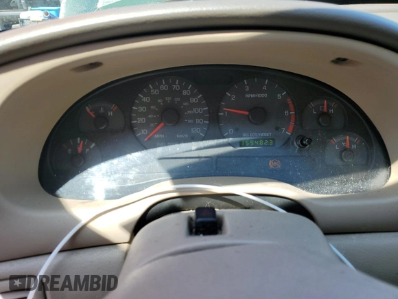 2002 Ford Mustang Standard z VIN 1FAFP404X2F118823, wystawiony jako Copart lot #54343305 z przebiegiem 159 482 mil mil oraz Szkoda całkowita • Salvage title. Historia ofert i sprzedaży dostępna na DreamBid. Obrazek 9.