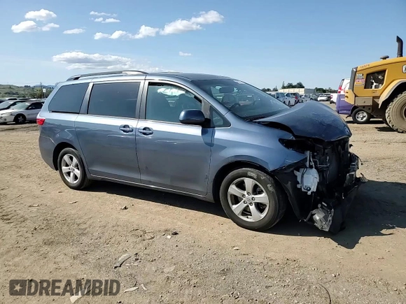 2016 Toyota Sienna LE AAS with VIN 5TDKK3DC8GS744252, listed as a Copart auction lot 48638345 with 92,499 mi miles and Salvage Title. Bid and sale history available at carsss.com. Image 11.