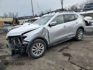 2019 Nissan Rogue SV with VIN KNMAT2MT4KP547147, listed as a Copart auction lot 45005765 with 187,364 mi miles and Salvage Title. Bid and sale history available at DreamBid. Image 1.