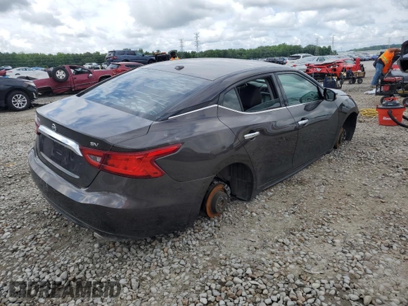 2017 Nissan Maxima SL z VIN 1N4AA6AP2HC393287, wystawiony jako Copart lot #58238035 z przebiegiem Nie podano mil oraz Szkoda całkowita • Salvage title. Historia ofert i sprzedaży dostępna na DreamBid. Obrazek 3.