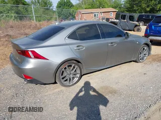 2015 Lexus IS 250 with VIN JTHCF1D2XF5029660, listed as a IAAI auction lot 42208629 with 82,601 mi miles and . Bid and sale history available at DreamBid. Image 4.