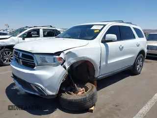 2015 Dodge Durango Limited with VIN 1C4RDJDG0FC795602, listed as a IAAI auction lot 42454633 with Not provided miles and . Bid and sale history available at DreamBid. Image 6.