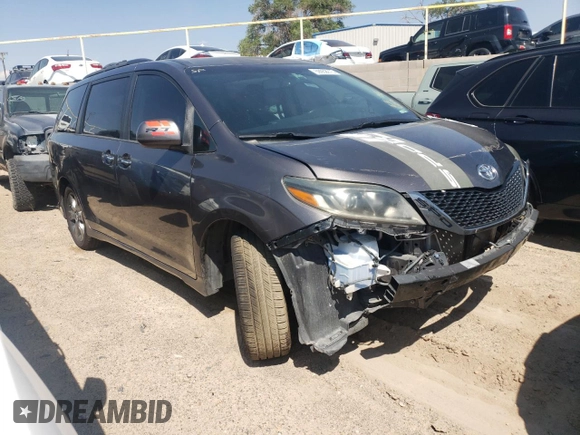 2016 Toyota Sienna SE with VIN 5TDXK3DC7GS696720, listed as a Copart auction lot 59052915 with 86,919 mi miles and Salvage title. Bid and sale history available at DreamBid. Image 4.