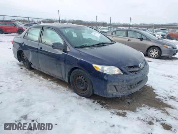 2011 Toyota Corolla L with VIN 2T1BU4EE2BC688438, listed as a IAAI auction lot 41591906 with 37,243 mi miles. Bid and sale history available at carsss.com. Image 1.