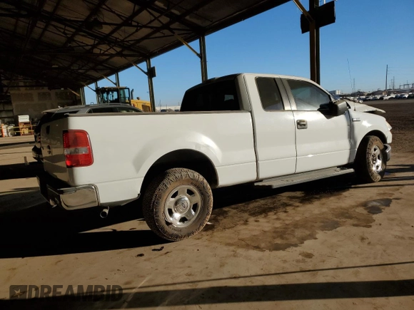 2007 Ford F-150 STX with VIN 1FTRX12W87FB32957, listed as a Copart auction lot 41818135 with 180,590 mi miles and Salvage Title. Bid and sale history available at DreamBid. Image 3.