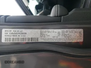 2024 Jeep Grand Cherokee Laredo X with VIN 1C4RJGAG0RC264338, listed as a Copart auction lot 56797895 with 10,755 mi miles and Salvage title. Bid and sale history available at DreamBid. Image 13.