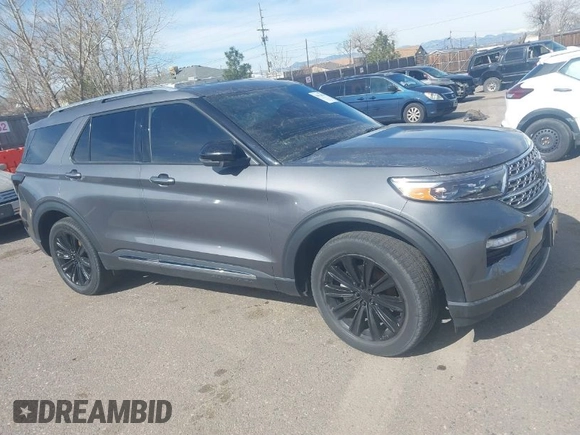 2022 Ford Explorer Limited with VIN 1FMSK8FH8NGC41944, listed as a IAAI auction lot 39074894 with 17,409 mi miles. Bid and sale history available at carsss.com. Image 1.