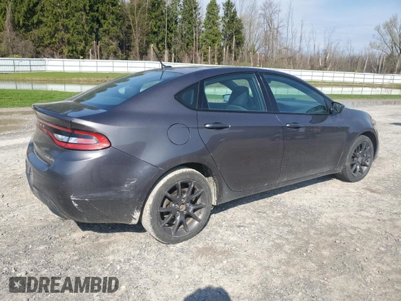 2016 Dodge Dart SXT z VIN 1C3CDFBB2GD592334, wystawiony jako Copart lot #54154585 z przebiegiem 88 261 mil mil oraz Szkody całkowita. Historia ofert i sprzedaży dostępna na DreamBid. Obrazek 3.