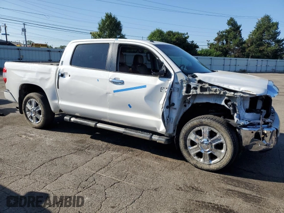 2016 Toyota Tundra 4WD Truck Platinum with VIN 5TFAW5F12GX503160, listed as a Copart auction lot 56631854 with 120,733 mi miles and Salvage Title. Bid and sale history available at carsss.com. Image 4.