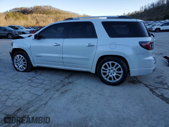 2016 GMC Acadia Denali with VIN 1GKKRTKD2GJ264684, listed as a Copart auction lot 82548924 with 109,365 mi miles and Salvage Title. Bid and sale history available at carsss.com. Image 2.