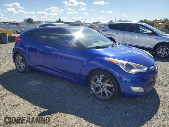 2012 Hyundai Veloster w/Black Int с VIN KMHTC6ADXCU072938, выставлен на аукционе Copart как лот 56767105 с пробегом 110 562 миль миль и Чистый • Clean title. История ставок и продаж доступна на DreamBid. Изображение 4.