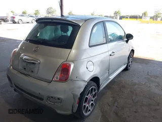 2012 FIAT 500 Sport with VIN 3C3CFFBR5CT357745, listed as a IAAI auction lot 42575343 with 152,112 mi miles and . Bid and sale history available at DreamBid. Image 4.