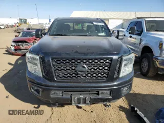 2018 Nissan Titan XD PRO-4X with VIN 1N6BA1F40JN542870, listed as a Copart auction lot 75204174 with 115,603 mi miles and Salvage Title. Bid and sale history available at carsss.com. Image 5.