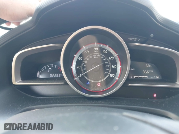 2016 Mazda 3 i Sport with VIN JM1BM1U77G1342639, listed as a IAAI auction lot 42071154 with 92,288 mi miles and . Bid and sale history available at DreamBid. Image 7.