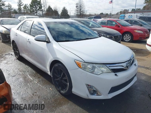 2012 Toyota Camry L with VIN 4T1BF1FK7CU527435, listed as a IAAI auction lot 41143690 with 206,665 mi miles. Bid and sale history available at carsss.com. Image 1.