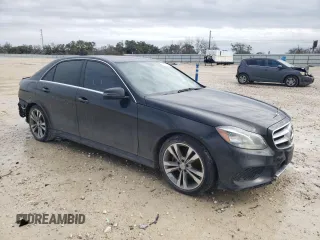 2015 Mercedes-Benz E 350 Sport with VIN WDDHF5KB1FB085821, listed as a Copart auction lot 43176365 with 128,177 mi miles and Salvage title. Bid and sale history available at DreamBid. Image 4.