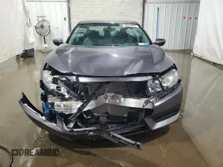 2017 Honda Civic Sedan LX with VIN 19XFC2F50HE204199, listed as a Copart auction lot 52629635 with 42,897 mi miles and Salvage Title. Bid and sale history available at carsss.com. Image 5.