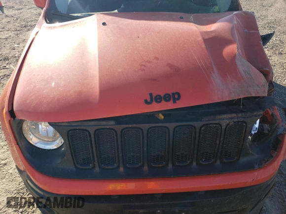 2017 Jeep Renegade Altitude with VIN ZACCJABH5HPG29889, listed as a Copart auction lot 77868264 with 97,397 mi miles and Salvage title. Bid and sale history available at DreamBid. Image 12.