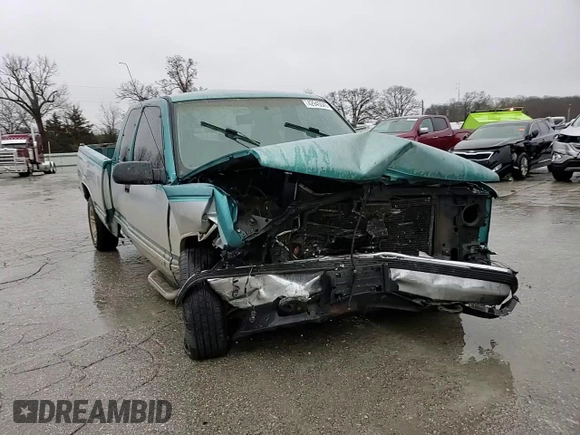 1995 GMC Sierra 1500 z VIN 2GTEK19K5S1509969, wystawiony jako Copart lot #42945545 z przebiegiem 361 334 mil mil oraz Szkody całkowita. Historia ofert i sprzedaży dostępna na DreamBid. Obrazek 11.