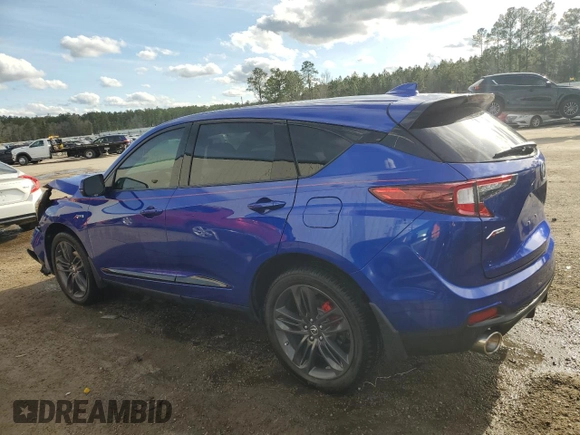 2021 Acura RDX w/A-Spec Package with VIN 5J8TC1H67ML008816, listed as a Copart auction lot 37631944 with 13,391 mi miles. Bid and sale history available at carsss.com. Image 2.