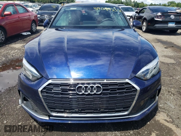 2022 Audi A5 Sportback Premium with VIN WAUABCF53NA033477, listed as a Copart auction lot 59138923 with 25,298 mi miles. Bid and sale history available at carsss.com. Image 5.