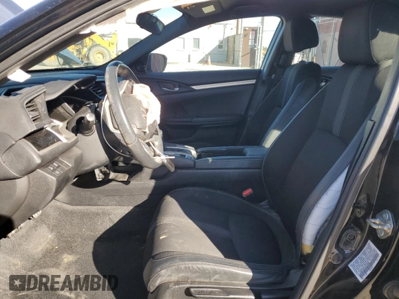 2020 Honda Civic Sedan Sport with VIN 19XFC2F87LE214442, listed as a Copart auction lot 41926545 with 37,105 mi miles and Salvage Title. Bid and sale history available at carsss.com. Image 7.