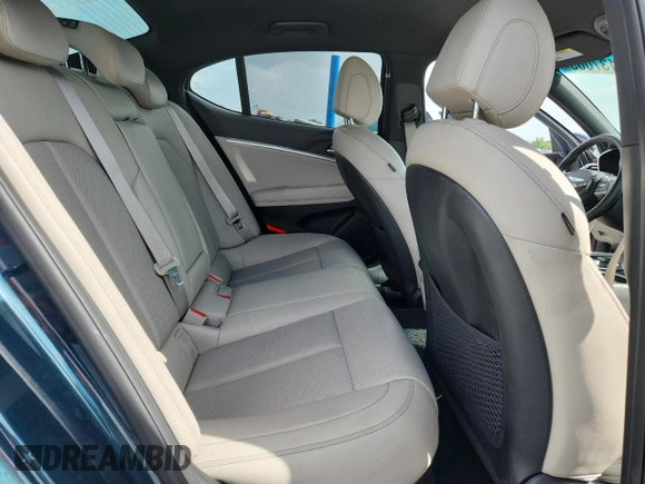 2023 Genesis G70 2.0T with VIN KMTG34TA3PU108506, listed as a Copart auction lot 61137005 with 40,950 mi miles and Salvage title. Bid and sale history available at DreamBid. Image 10.