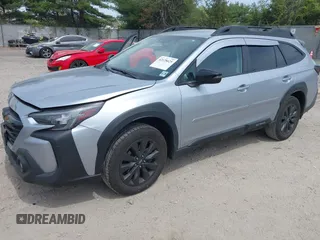 2023 Subaru Outback Onyx with VIN 4S4BTAJC0P3199604, listed as a IAAI auction lot 42128625 with 46,653 mi miles and . Bid and sale history available at DreamBid. Image 2.