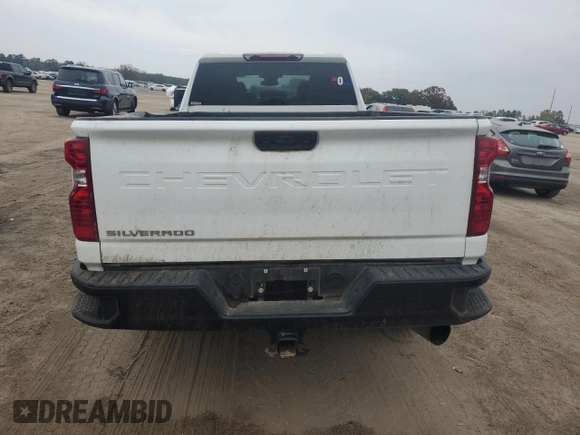 2024 Chevrolet Silverado 3500HD Work Truck with VIN 1GC4YSEY8RF271077, listed as a Copart auction lot 83349994 with 24,563 mi miles and Salvage Title. Bid and sale history available at carsss.com. Image 6.
