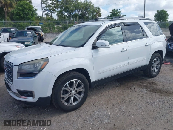 2016 GMC Acadia SLT with VIN 1GKKVRKD1GJ306194, listed as a IAAI auction lot 41951923 with 152,295 mi miles. Bid and sale history available at carsss.com. Image 2.