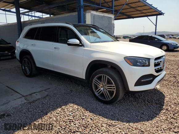 2023 Mercedes-Benz GLS 450 with VIN 4JGFF5KEXPA968296, listed as a Copart auction lot 61881034 with 10,938 mi miles and Salvage Title. Bid and sale history available at DreamBid. Image 4.