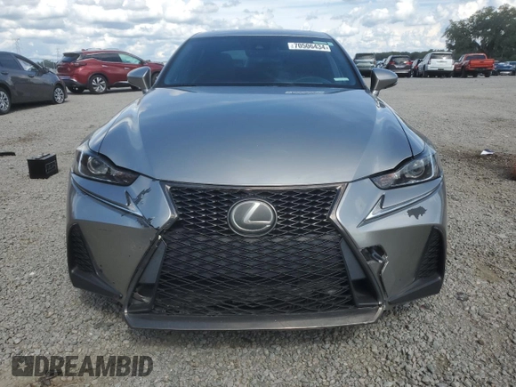 2017 Lexus IS 350 with VIN JTHBE1D25H5030104, listed as a Copart auction lot 70506434 with 101,201 mi miles and Salvage Title. Bid and sale history available at DreamBid. Image 5.