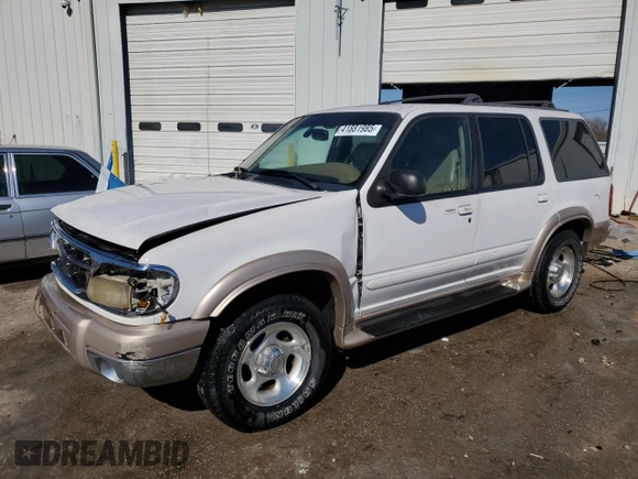 1999 Ford Explorer XLT z VIN 1FMZU32E8XUA72715, wystawiony jako Copart lot #41881985 z przebiegiem 242 982 mil mil oraz Szkoda całkowita • Salvage title. Historia ofert i sprzedaży dostępna na DreamBid. Obrazek 1.