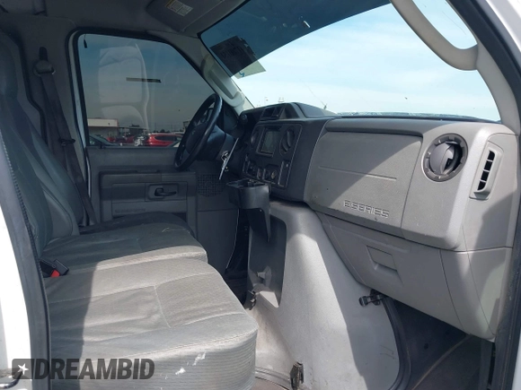 2012 Ford Econoline Cargo Commercial with VIN 1FTNE1EW5CDA10420, listed as a IAAI auction lot 41760151 with 248,358 mi miles and . Bid and sale history available at carsss.com. Image 5.