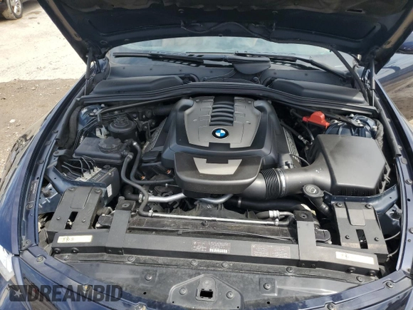2008 BMW 6 Series 650i with VIN WBAEB53568CX63345, listed as a Copart auction lot 70633554 with 91,046 mi miles and Salvage Title. Bid and sale history available at carsss.com. Image 11.
