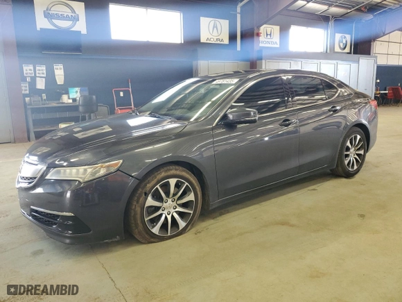 2016 Acura TLX with VIN 19UUB1F30GA006597, listed as a Copart auction lot 49781435 with 221,555 mi miles and Salvage Title. Bid and sale history available at carsss.com. Image 1.