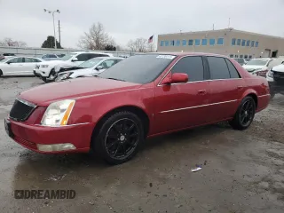 2007 Cadillac DTS Performance with VIN 1G6KD579X7U154445, listed as a Copart auction lot 48138115 with 136,325 mi miles and Salvage Title. Bid and sale history available at carsss.com. Image 1.