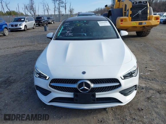 2022 Mercedes-Benz CLA 250 with VIN W1K5J4HB2NN317049, listed as a IAAI auction lot 41056166 with 8,843 mi miles and . Bid and sale history available at DreamBid. Image 12.