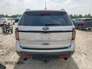 2013 Ford Explorer Sport with VIN 1FM5K8GTXDGB43240, listed as a Copart auction lot 63340195 with 123,318 mi miles and Salvage title. Bid and sale history available at DreamBid. Image 6.