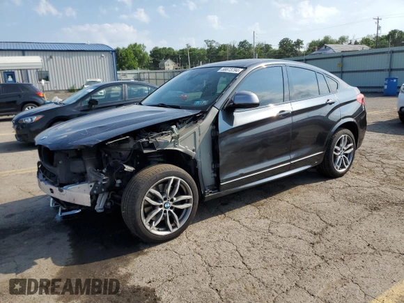2018 BMW X4 M40i with VIN 5UXXW7C55J0W64498, listed as a Copart auction lot 58873794 with 144,148 mi miles and Salvage Title. Bid and sale history available at carsss.com. Image 1.