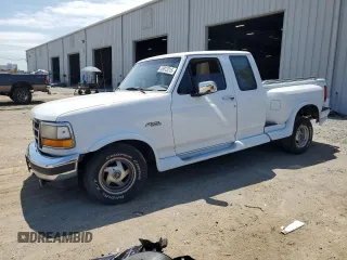 1995 Ford F-150 with VIN 1FTEX15N5SKB94706, listed as a Copart auction lot 55813215 with 175,341 mi miles and Salvage title. Bid and sale history available at DreamBid. Image 1.