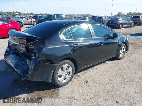 2014 Honda Civic LX z VIN 2HGFB2F55EH526499, wystawiony jako IAAI lot #41270385 z przebiegiem 209 034 mil mil oraz . Historia ofert i sprzedaży dostępna na DreamBid. Obrazek 4.