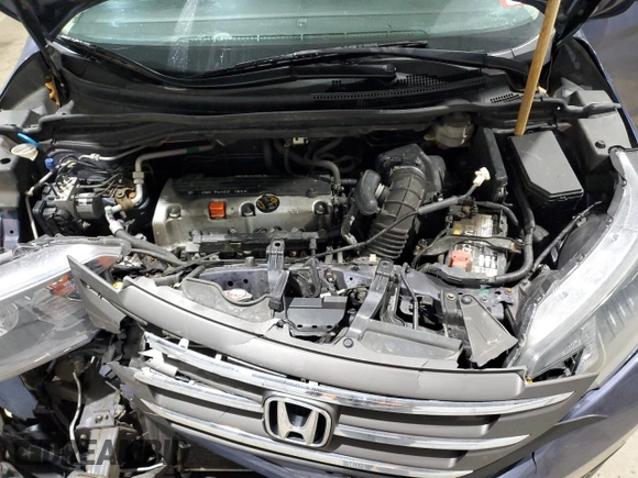 2014 Honda CR-V EX-L with VIN 5J6RM4H77EL073208, listed as a Copart auction lot 48492535 with 221,543 mi miles and Salvage Title. Bid and sale history available at carsss.com. Image 12.