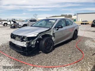 2024 Toyota Camry SE with VIN 4T1T11AK3RU842767, listed as a Copart auction lot 49682705 with 35,959 mi miles and Salvage Title. Bid and sale history available at carsss.com. Image 1.