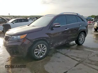 2013 Kia Sorento SX with VIN 5XYKW4A2XDG367101, listed as a Copart auction lot 51340285 with 132,894 mi miles and Clean title. Bid and sale history available at DreamBid. Image 1.
