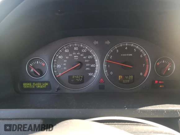 2006 Volvo XC90 2.5L Turbo with VIN YV4CZ592161260461, listed as a Copart auction lot 51468265 with 84,824 mi miles and Salvage Title. Bid and sale history available at carsss.com. Image 9.